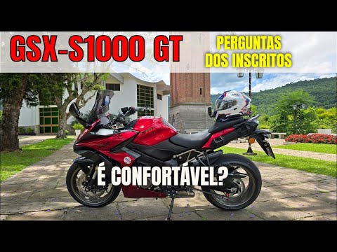 SUZUKI GSX-S1000 GT | PERGUNTAS dos inscritos | Rolé a Santa Tereza - Vale do Taquari RS
