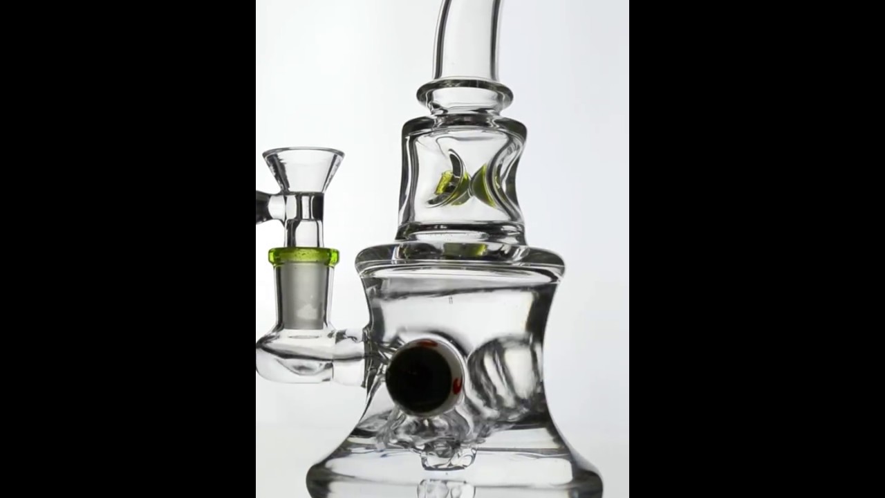 Red Eye 3 Hole Perc Water Pipe video thumbnail
