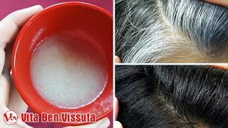 Solo con questa miscela, dì addio ai capelli bianchi e recuperi il tuo colore naturale