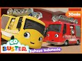 Buster Menjadi Mobil Pemadam Kebakaran Go Buster Indonesia Kartun Populer Anak Si Bis Kuning