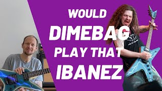 Video thumbnail for If Dimebag Darrell played Ibanez, that would have been his signature guitar! | 1985 DG350 Destroyer by Ibbyhead