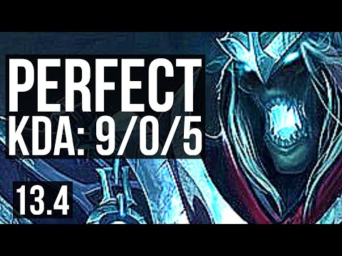 KARTHUS vs SYNDRA (MID) | 9/0/5, Legendary, 1.1M mastery | KR Diamond | 13.4