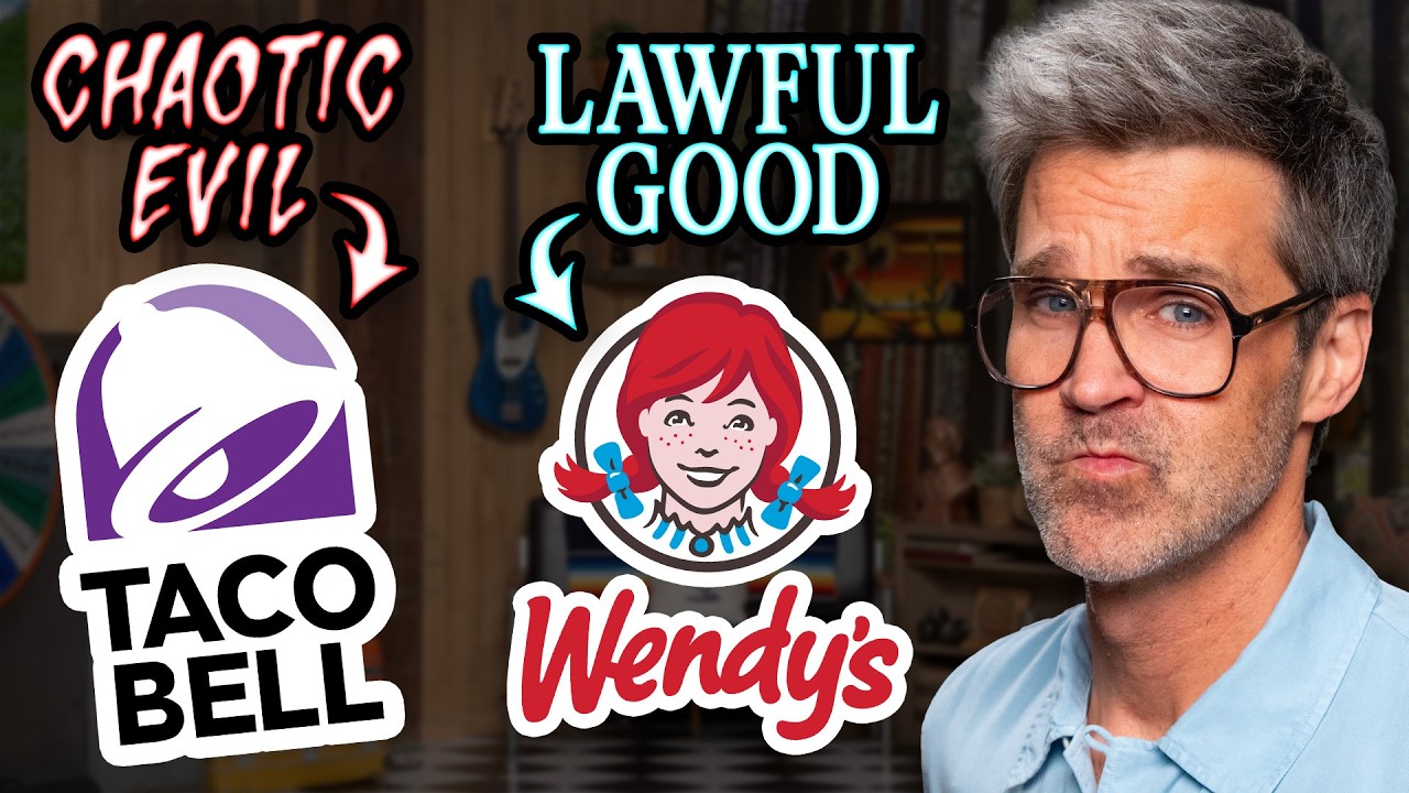 We Make A Fast Food Alignment Chart