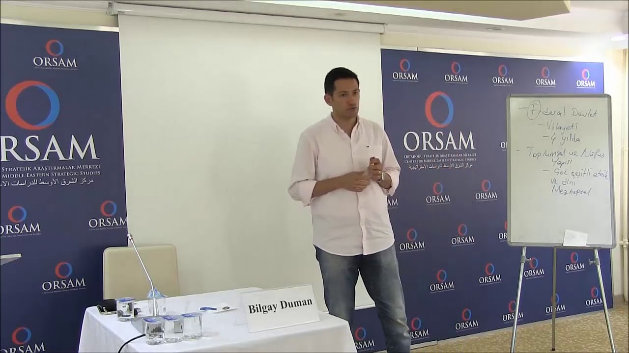 Bilgay Duman, ORSAM Ortadoğu Seminerleri: Bahar 2018