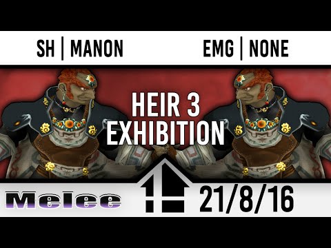 Heir 3 Exhibition - sh | Manon (Ganon) vs EMG | n0ne (Ganon)