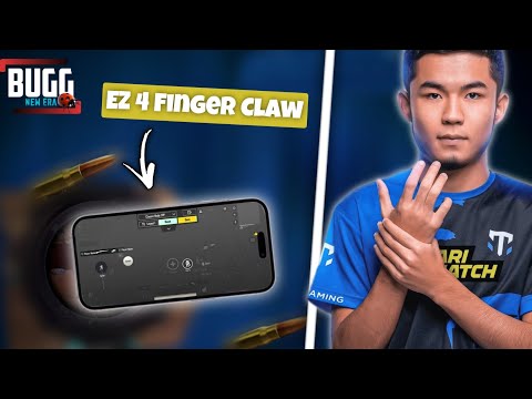 Psix pubg mobile Update 2.5 4 Finger Claw with Control Code 2023