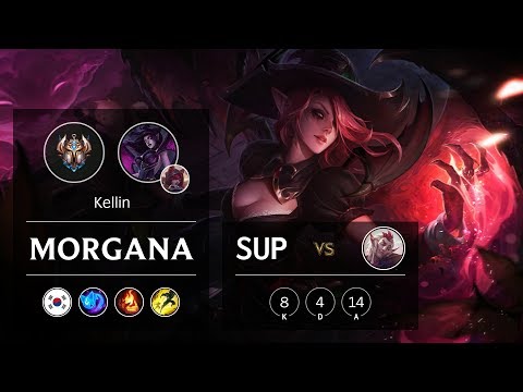 Morgana Support vs Rakan - KR Challenger Patch 9.13