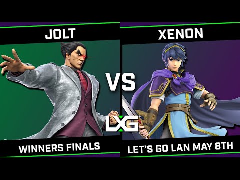 Jolt (Kazuya) vs Xenon (Shulk/Marth) - LXG Let's Go LAN May 8th - Winners Finals