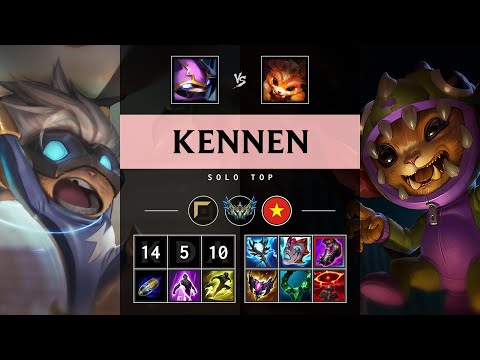 Kennen Top vs Gnar - VN Challenger Patch 25.16