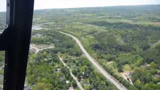 preview picture of video 'helicopter ride over Kentville'