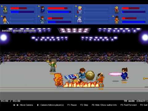 Little Fighter 2 (LF2) Firen vs 7 Com