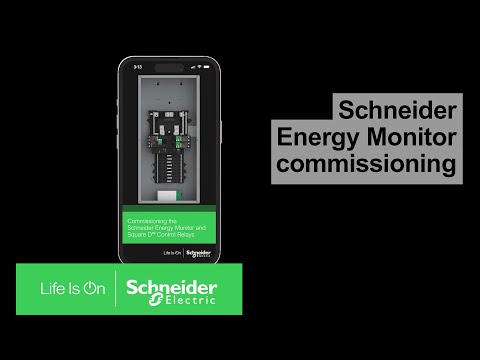 How to Commission the Schneider Electric Energy Monitor with the Smart Panel Setup App