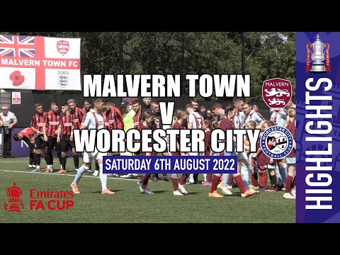 Malvern Town 2 Worcester City 1 #emiratesfacup