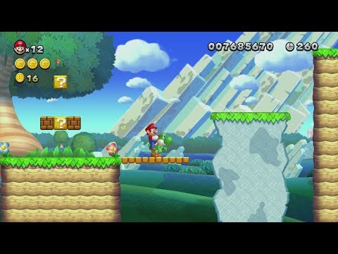NSMBU Custom level: Overworld Mix by GuilleSSB