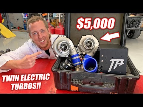 Dyno Testing $5,000 Worth of ELECTRIC Turbos! Double the BOOST!!!