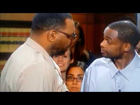 Judge Judy  Byrd gets MAD at defendant!! Video