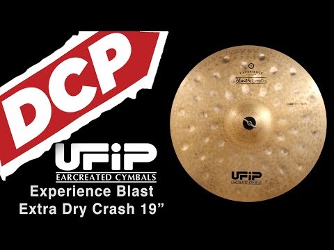 UFIP Experience Blast Extra Dry Crash Cymbal 19" UFPES19BTX