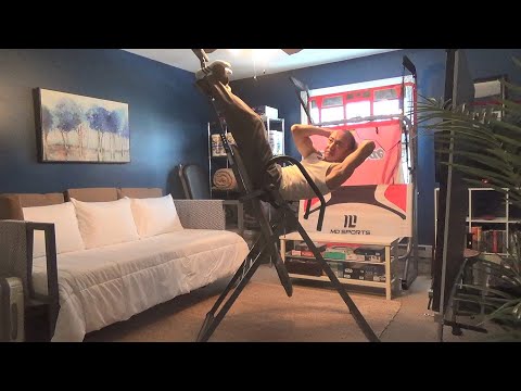 INNOVA INVERSION TABLE CUSTOMER REVIEW AND AB WORK DEMONSTRATION