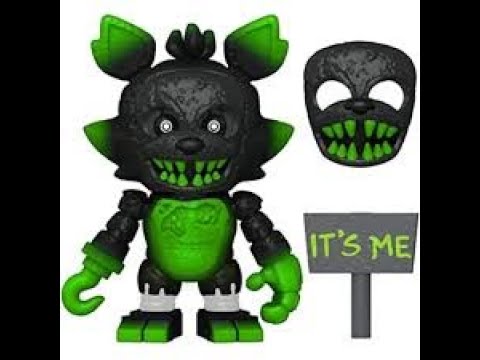 Five Nights at Freddy's Funko SNAPS! Phantom Foxy figure unboxing