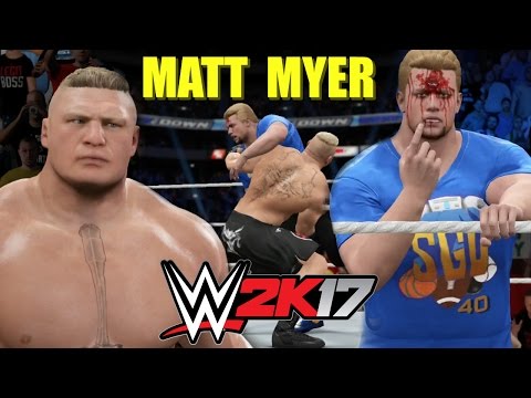TAMING THE BEAST!! | MATT MYER | WWE 2K17 MyCareer | EP5