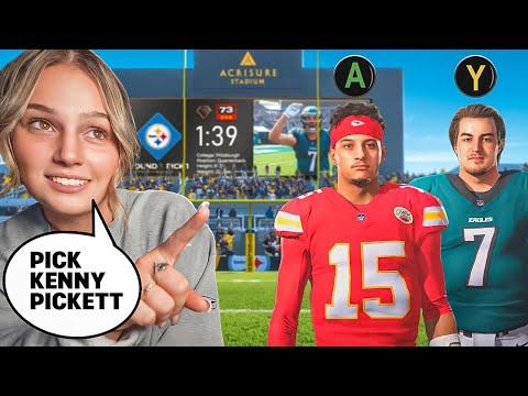 My Girlfriend Drafts My Team!