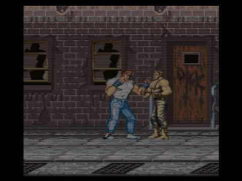 Final Fight combo test AMIGA - Scorpion Engine