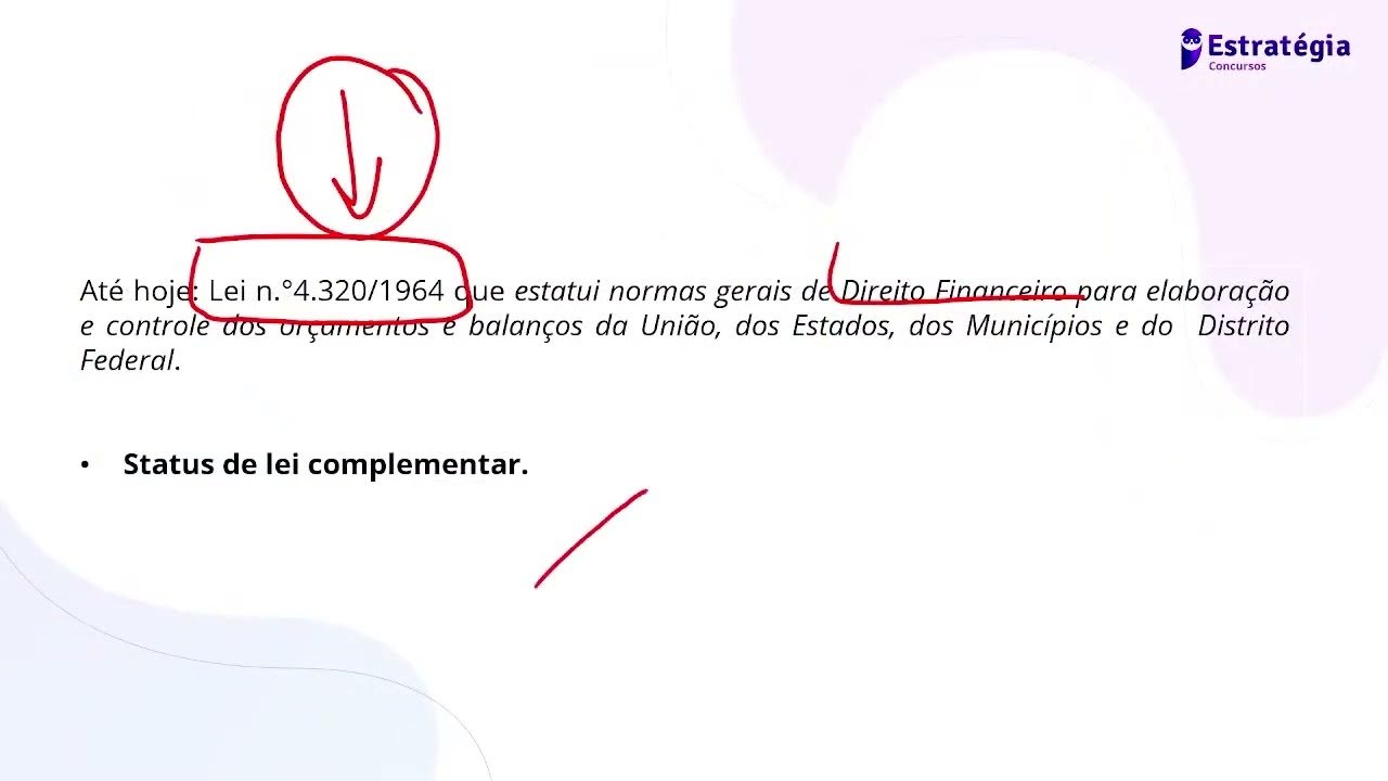 NORMAS GERAIS DE DIREITO FINANCEIRO