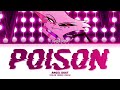 Hazbin Hotel Poison Color Coded Lyrics