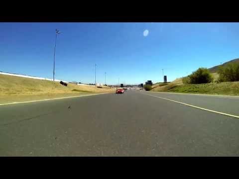 Opening Lap Pirelli Porsche GT3 Cup Race #2 - Sonoma Raceway / Sears Point Rear Camera
