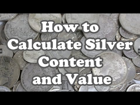 How to Calculate Silver Content and Value - US Junk Silver : Eye-On-Stuff