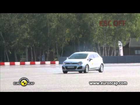 Kia Rio ESC Test 2011