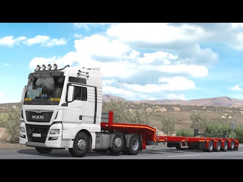 ETS2 MAN TGX 18.480 Be'er Sheva - Irbid