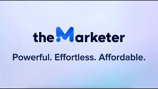 theMarketer YouTube Video
