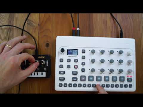 Sinevibes KORG FX Droplet raindrop delay NTS-1 & Elektron Model Samples