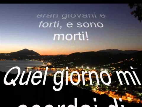 Arnoldo Foà legge "La spigolatrice di Sapri"