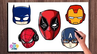 How to Draw a Superhero - Fun Art Lesson for Kids
