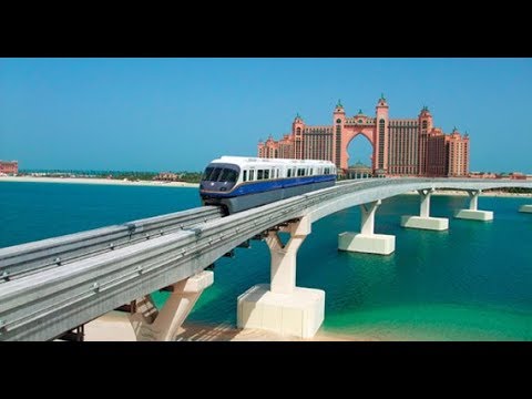 DUBAI MONORAIL Ride | DRIVERLESS Train!! | The Best View of PALM ISLAND 🏝 🔥🔥🔥 Video