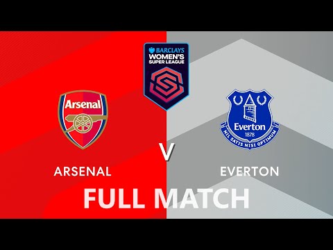 Arsenal v Everton | Full Match HD | Women's Super League | 20 Jan 2024