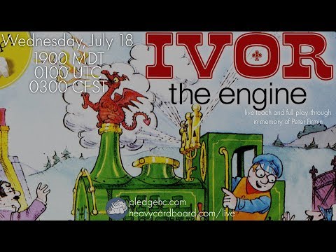 Ivor the Engine 3p Play-through, Teaching, & Roundtable discussion by Heavy Cardboard
