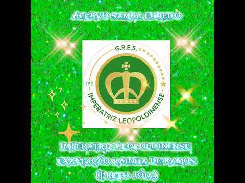 Imperatriz Leopoldinense exaltação (rainha de Ramos) com Preto jóia 💚