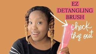 REVIEW: EZ Detangling Brush