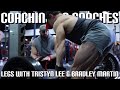 CRITIQUING TRISTYN LEE & BRADLEY MARTIN TRAINING LEGS | COACHING UP COACHES