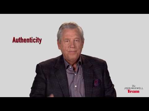 AUTHENTICITY - John Maxwell
