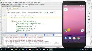 22강 kotlin(코틀린) 기반 Android 9.0 ver 2단계 - SQLIte 데이터 베이스