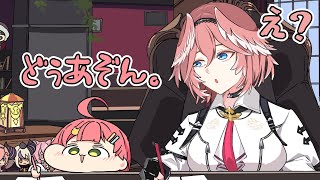 【手描き】寝起きみこちのふにゃふにゃ語録を必死に聞き取るルイ姉【さくらみこ/鷹嶺ルイ/ホロライブ切り抜き】