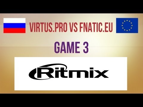 Virtus.pro vs Fnatic.eu g.3 Grandfinal The Defense #3