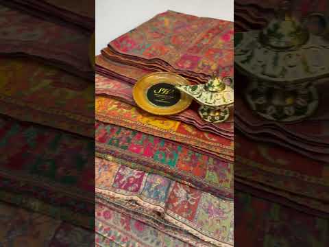 Kashmiri kani pashmina stoles #ethnicwear #kaani #pashminashawl #kashmirishawl #silk #wool #shawl