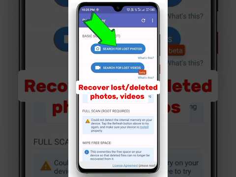 How To Recover Permanently Deleted Photos, Videos From Android #android #datarecovery #tech #shorts