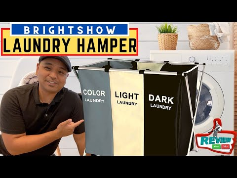 How to INSTALL and USE "BRIGHTSHOW LAUNDRY HAMPER"