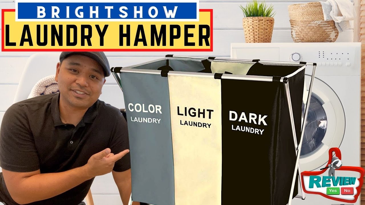 How to INSTALL and USE BRIGHTSHOW LAUNDRY HAMPER